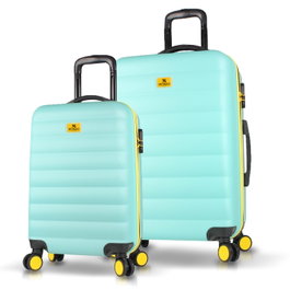 Zoozie Bags Juego de Maletas de 2 Piezas Color Menta